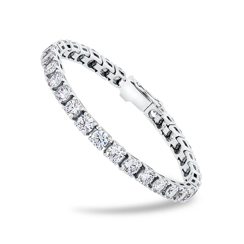 Браслет  серебряный с фианитом