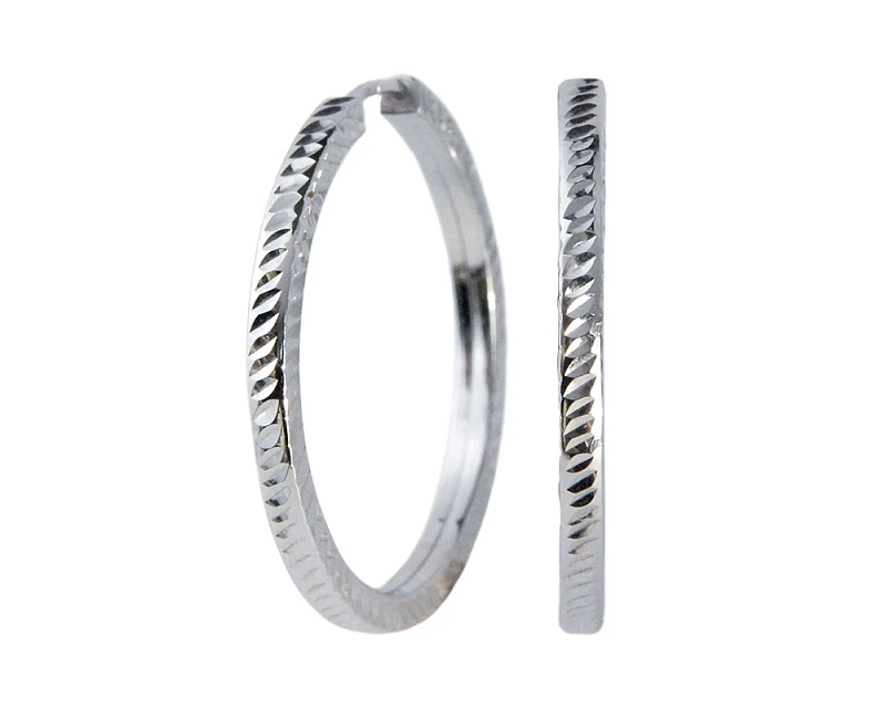 Серьги  серебряные