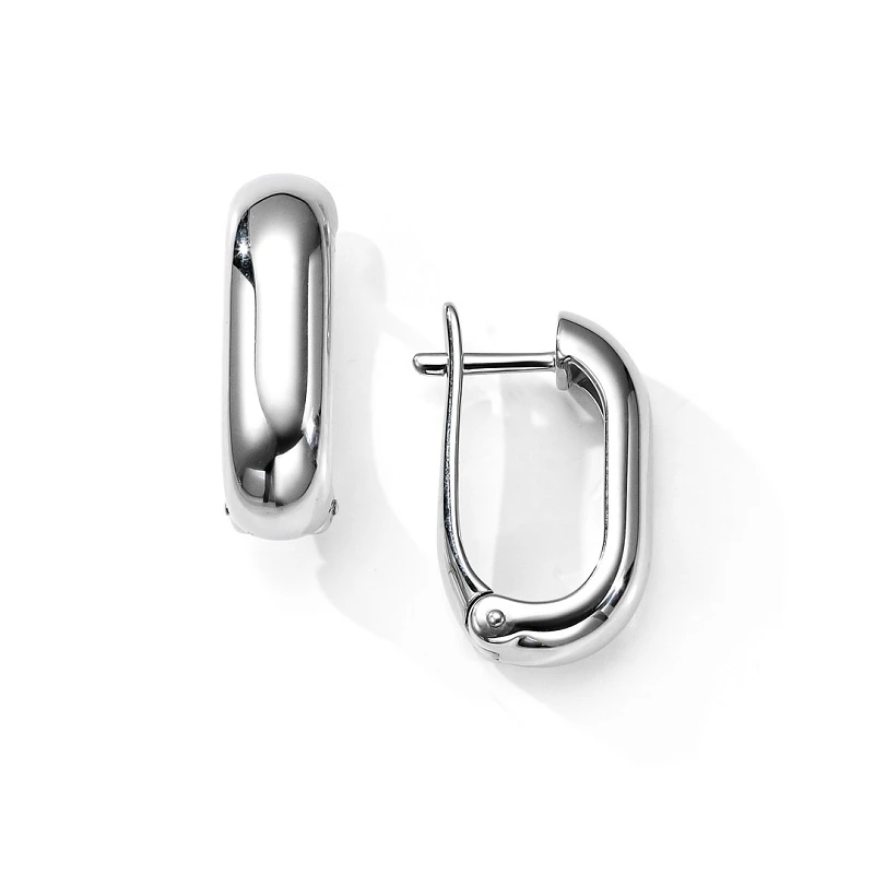 Серьги  серебряные