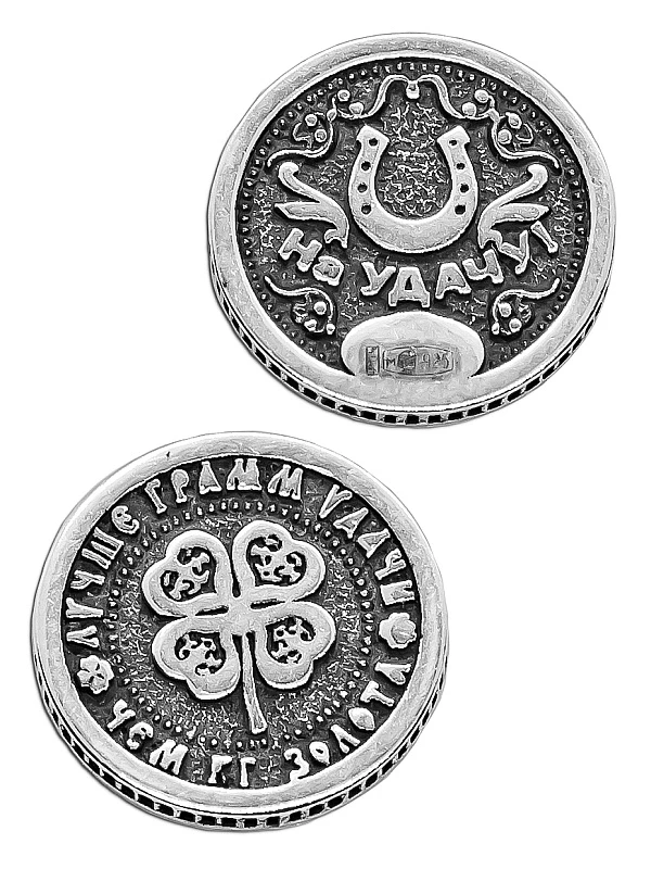 Сувенир  из серебра с чернением