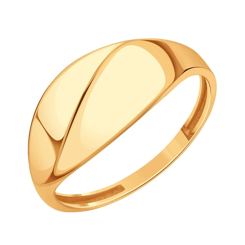 Кольцо «KARATOV» из красного золота