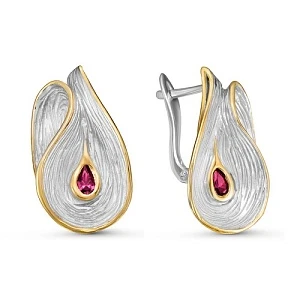 Серьги серебряные