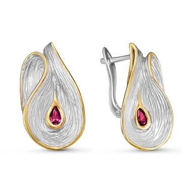 Серьги серебряные