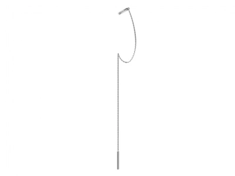 Серьги  серебряные