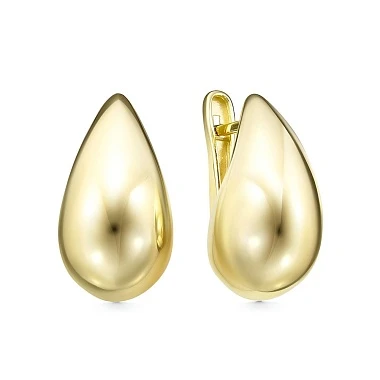 Серьги «BERGER» серебряные