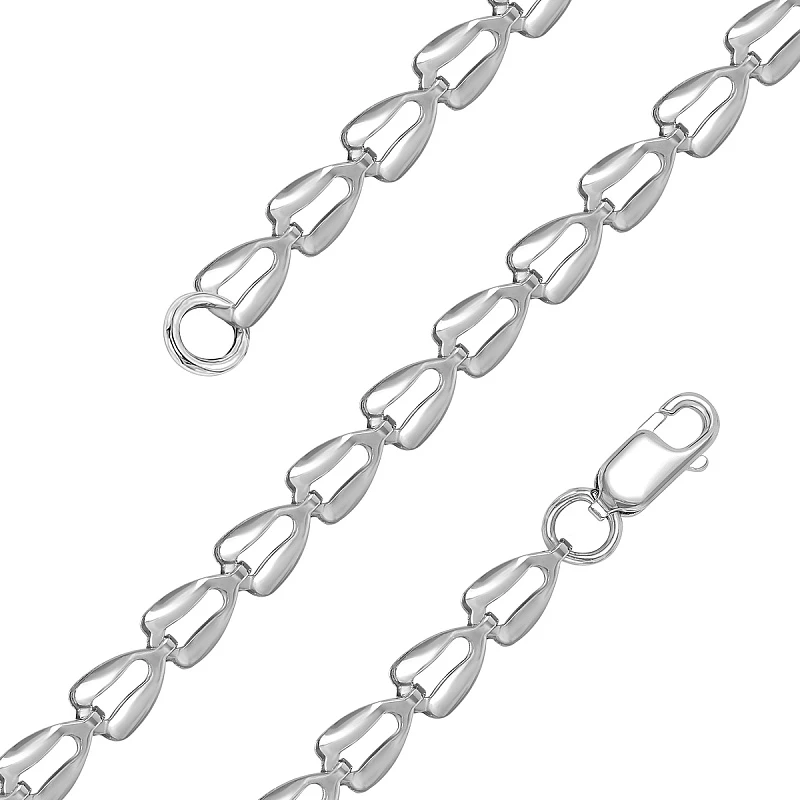 Браслет  серебряный