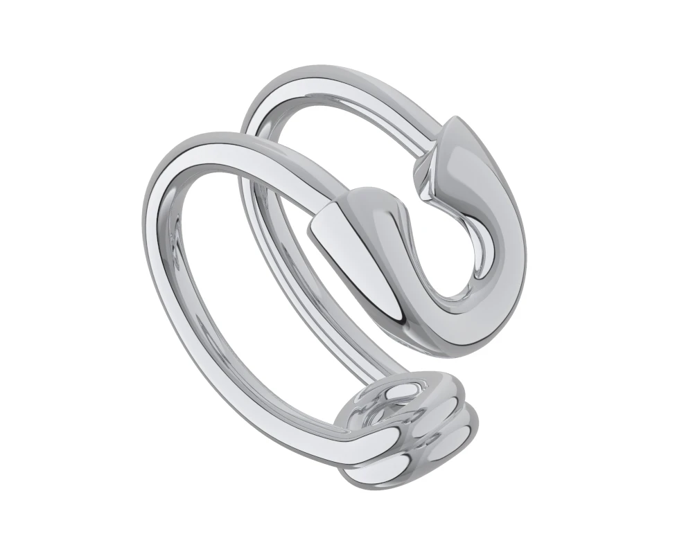 Пирсинг  серебряный