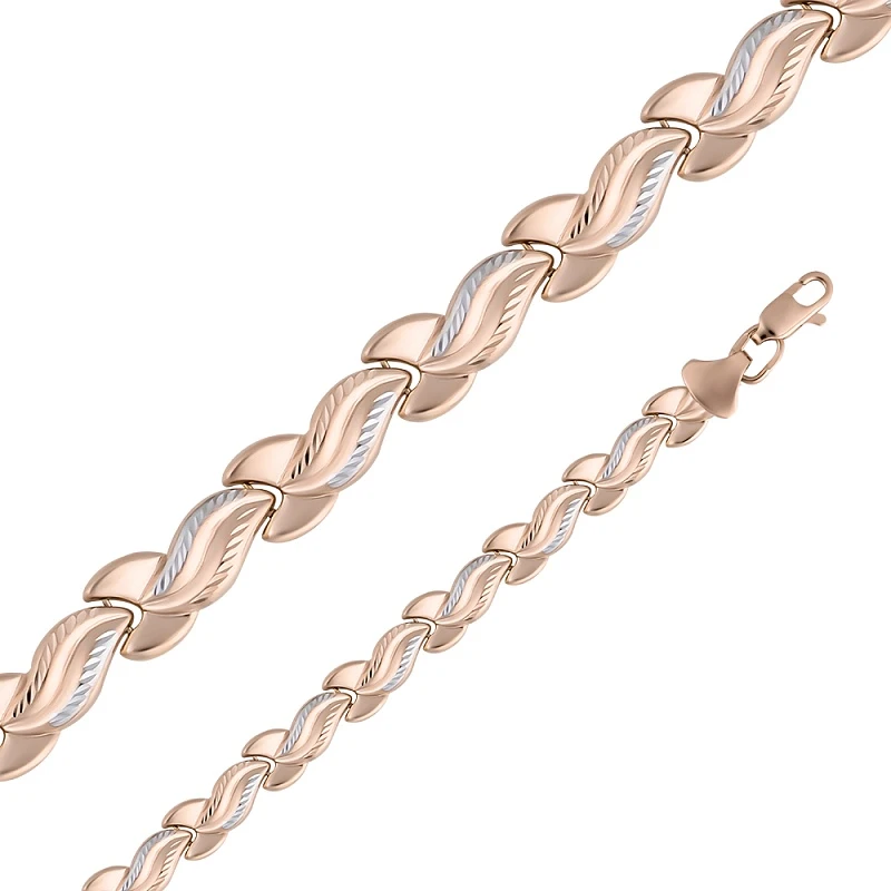 Браслет  из красного золота