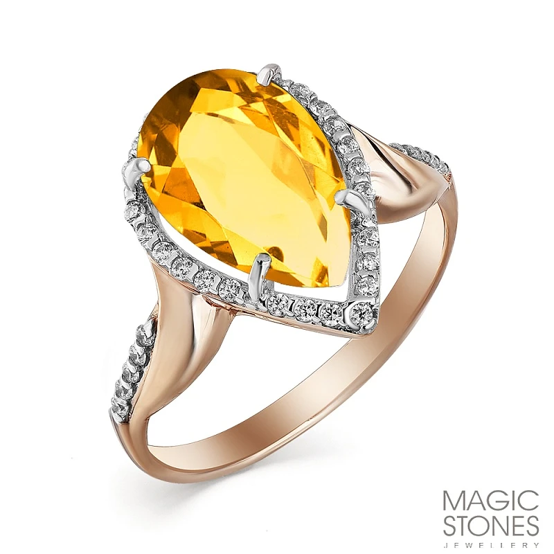 Кольцо «Мастер Бриллиант» золотое