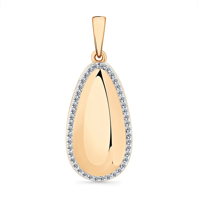 Подвеска «Мастер Бриллиант» золотая