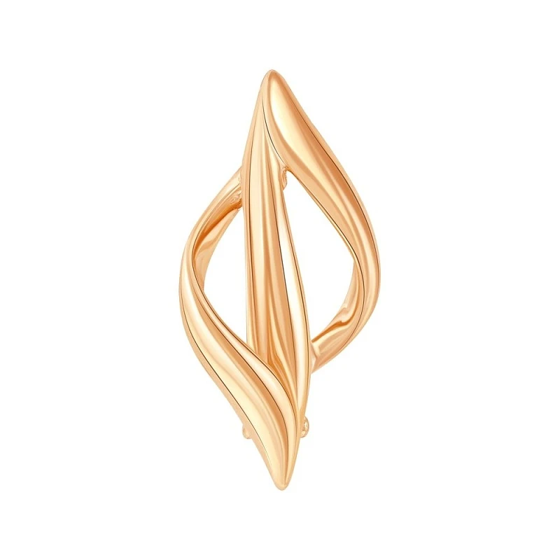 Подвеска  из красного золота