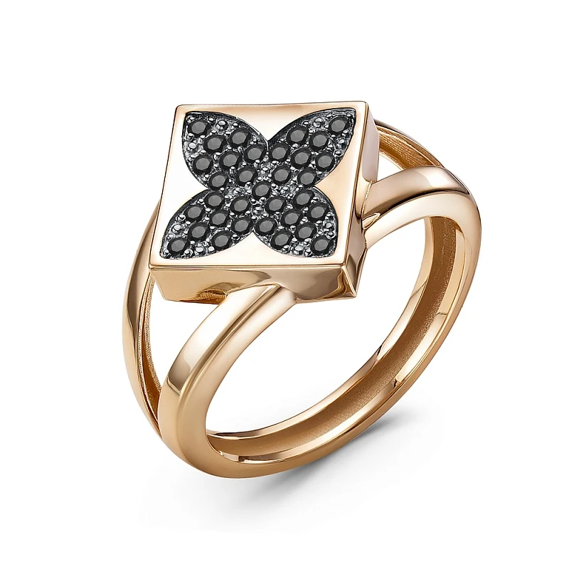 Кольцо «BERGER» золотое