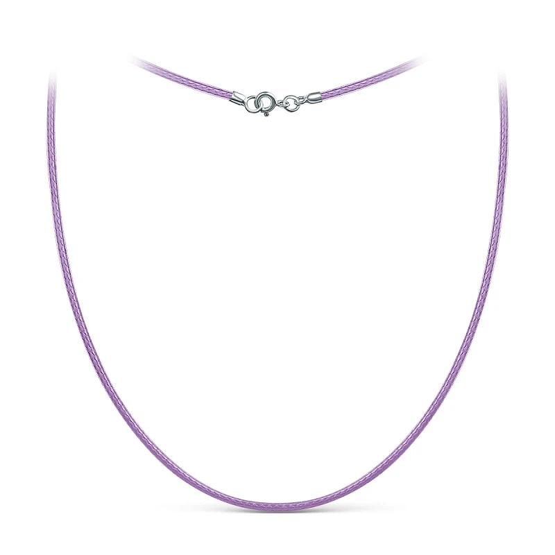 Шнурок  серебряный