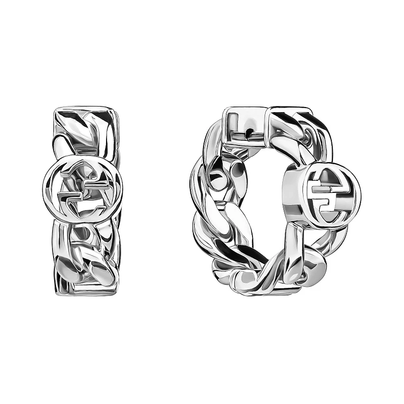 Серьги  серебряные