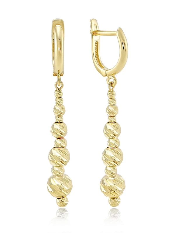Серьги «MOSTAR JEWELLERY» золотые