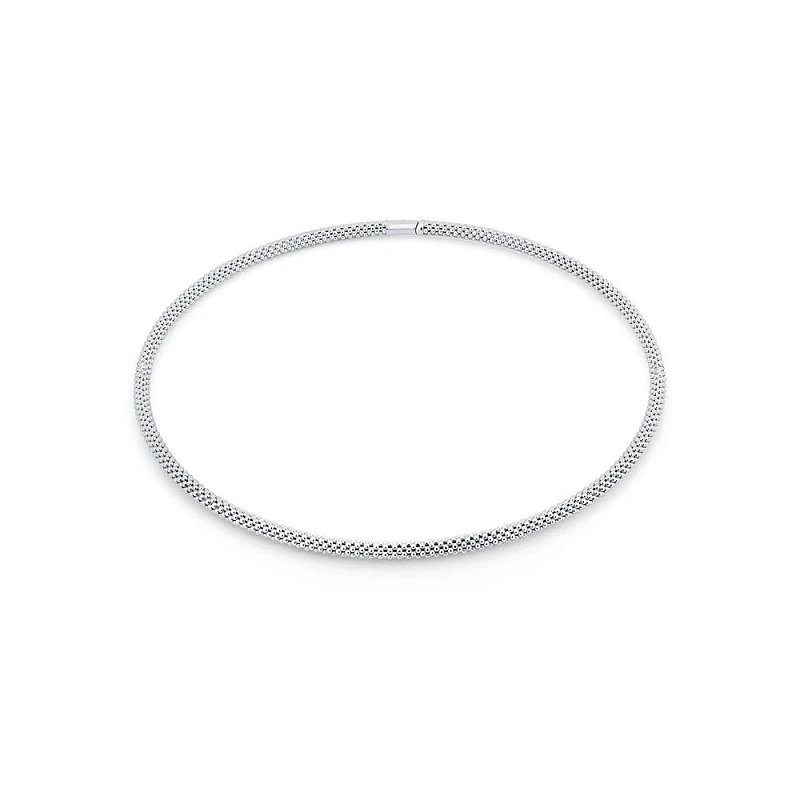 Колье  серебряное