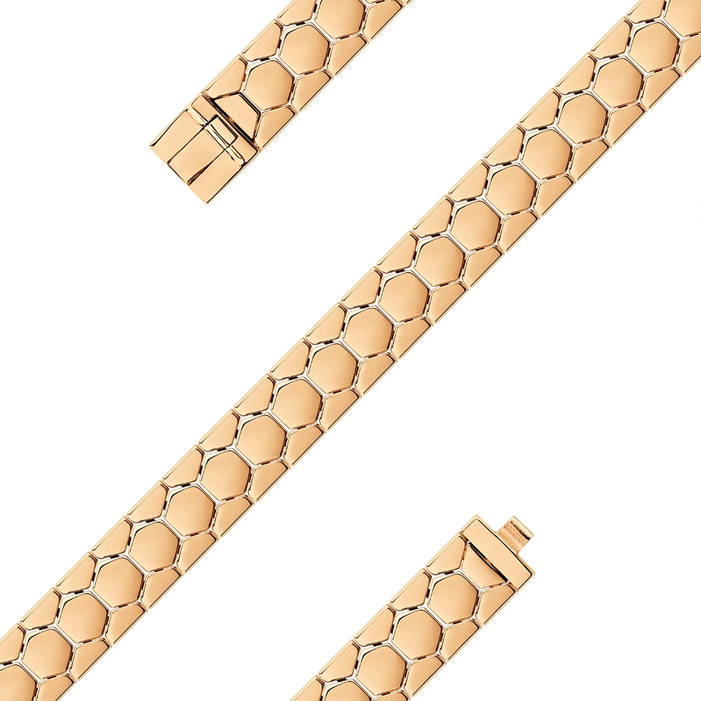 Браслет  из красного золота