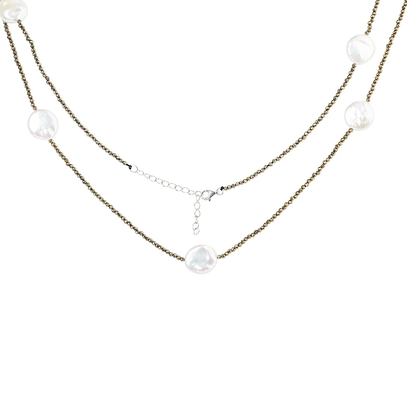 Колье «Fidelis» серебряное