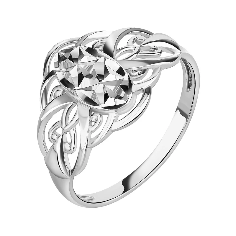 Кольцо  серебряное