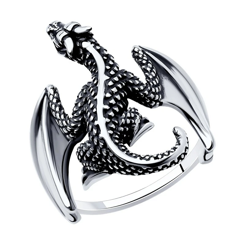 Кольцо серебряное