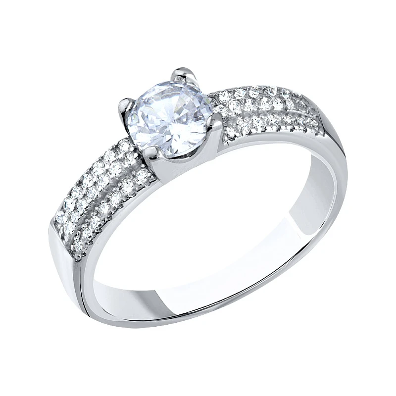 Кольцо  серебряное