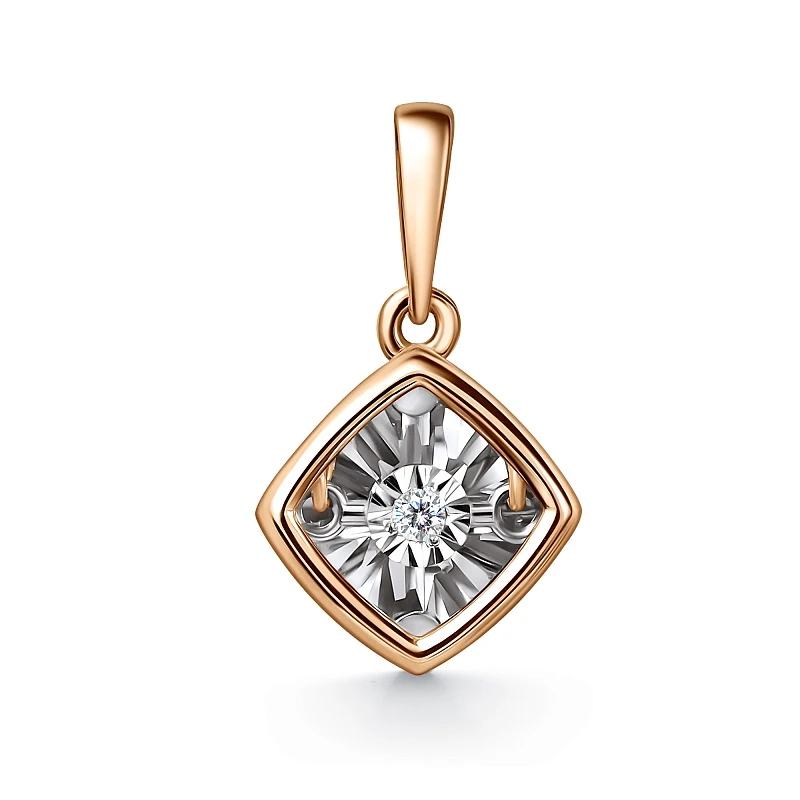 Подвеска «Grigoriev» золотая