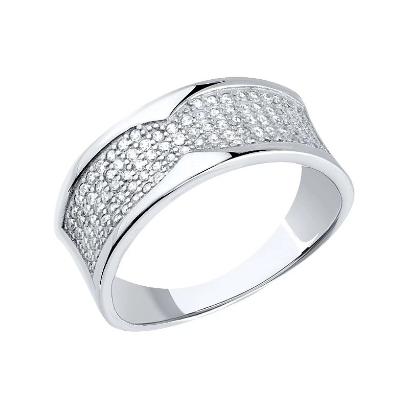 Кольцо  серебряное