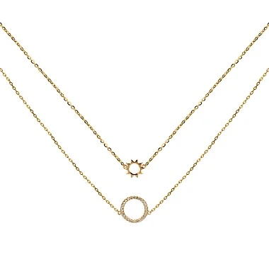 Колье «Fidelis» серебряное