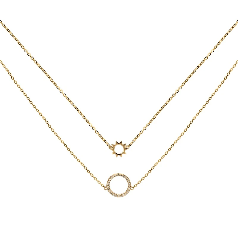 Колье «Fidelis» серебряное