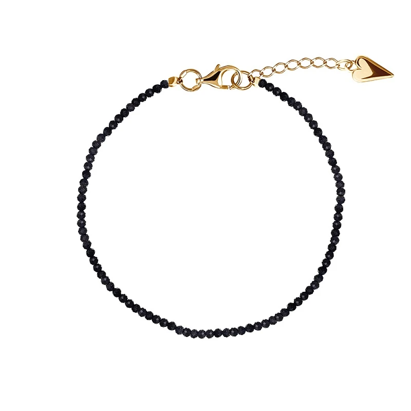 Браслет  серебряный со шпинелью