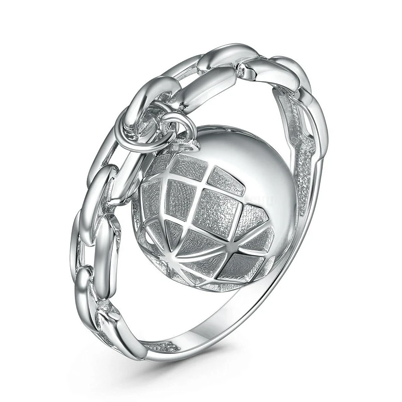 Кольцо  серебряное