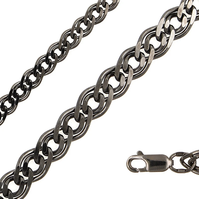 Цепь  серебряная