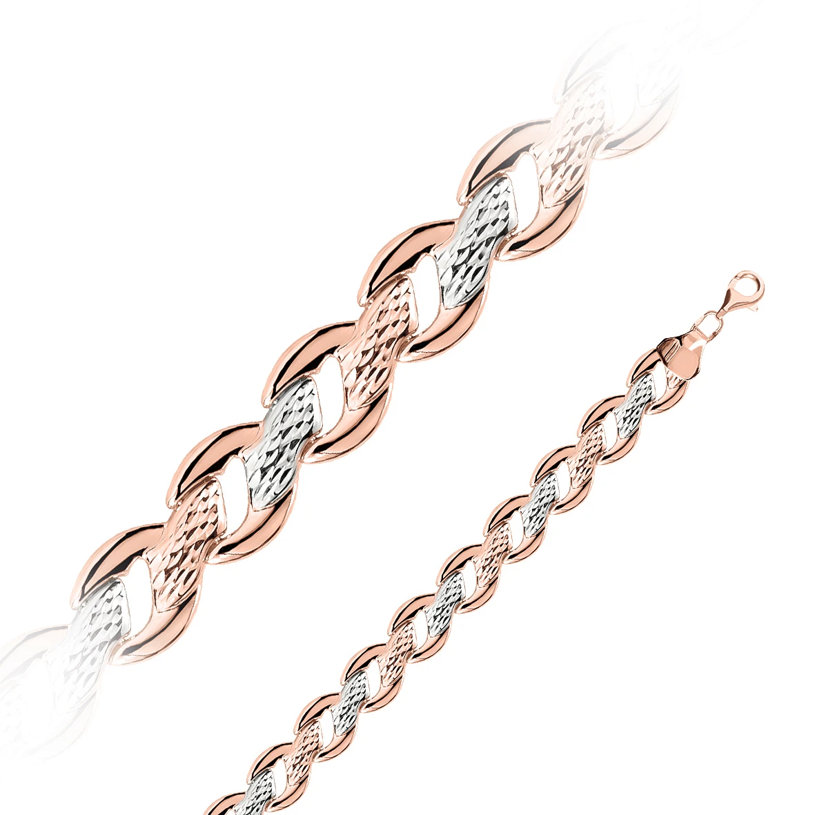 Браслет  из красного золота