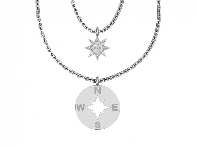 Колье «Покровский» серебряное