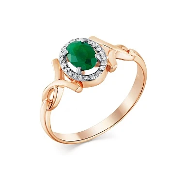 Кольцо «Мастер Бриллиант» золотое