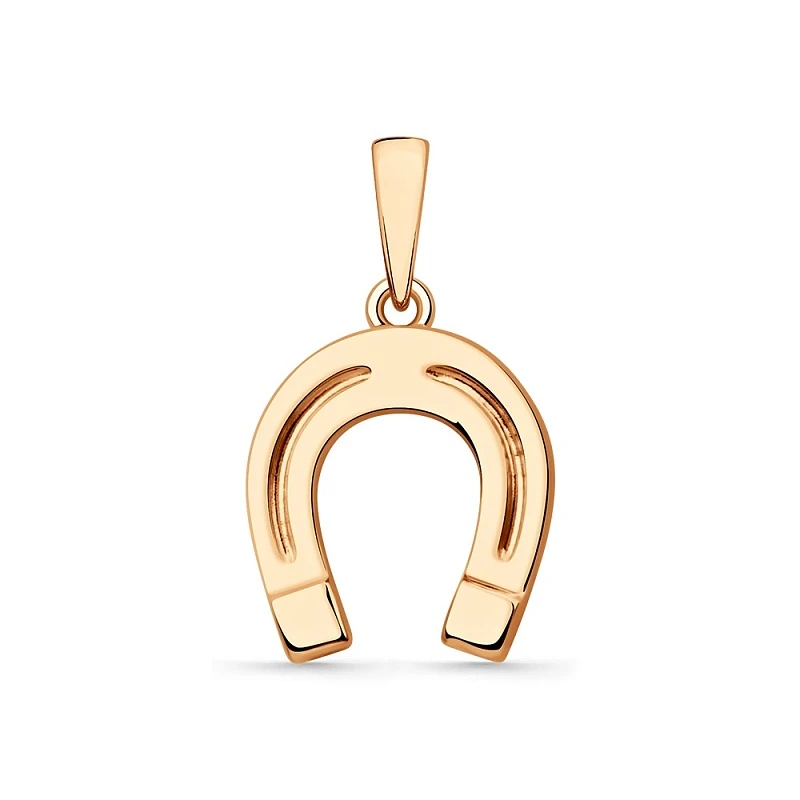 Подвеска  из красного золота