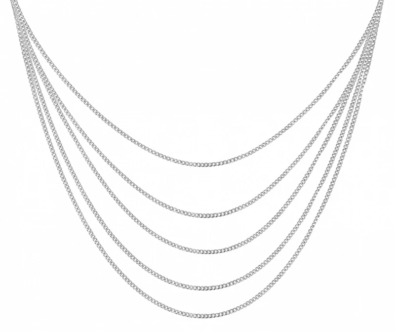 Колье  серебряное