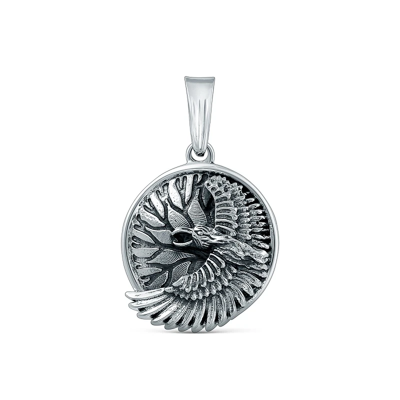 Подвеска  серебряная