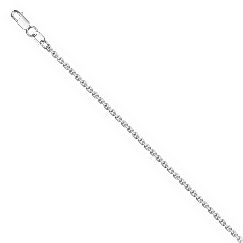 Цепь  из серебра с лимонной позолотой