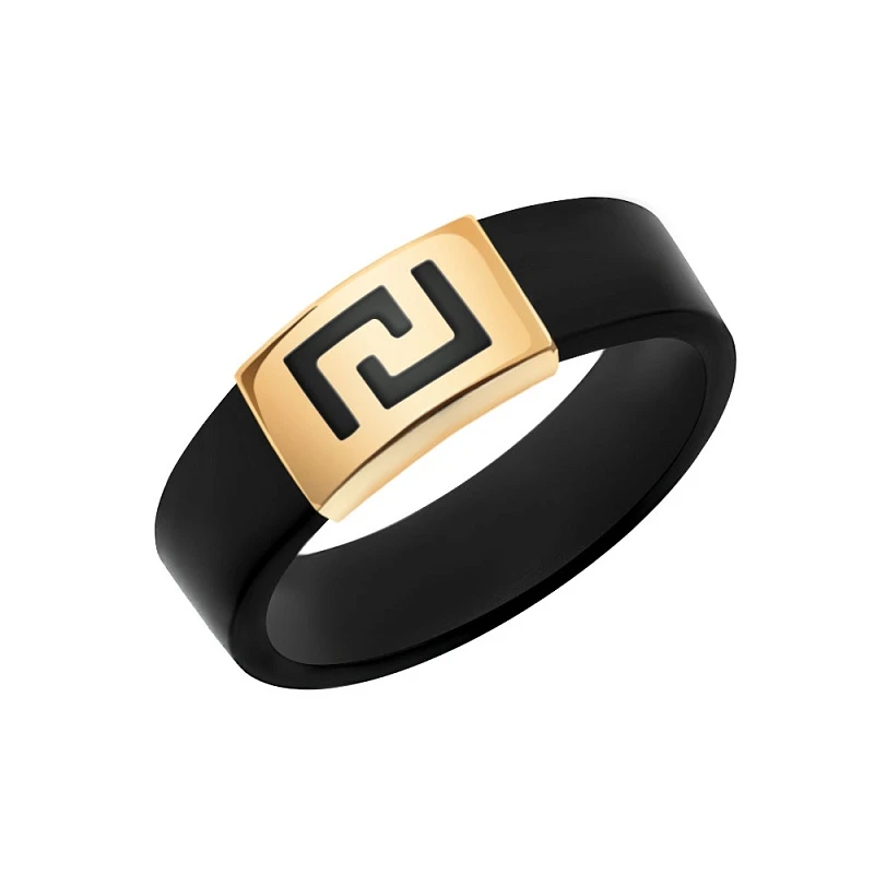 Кольцо  из красного золота