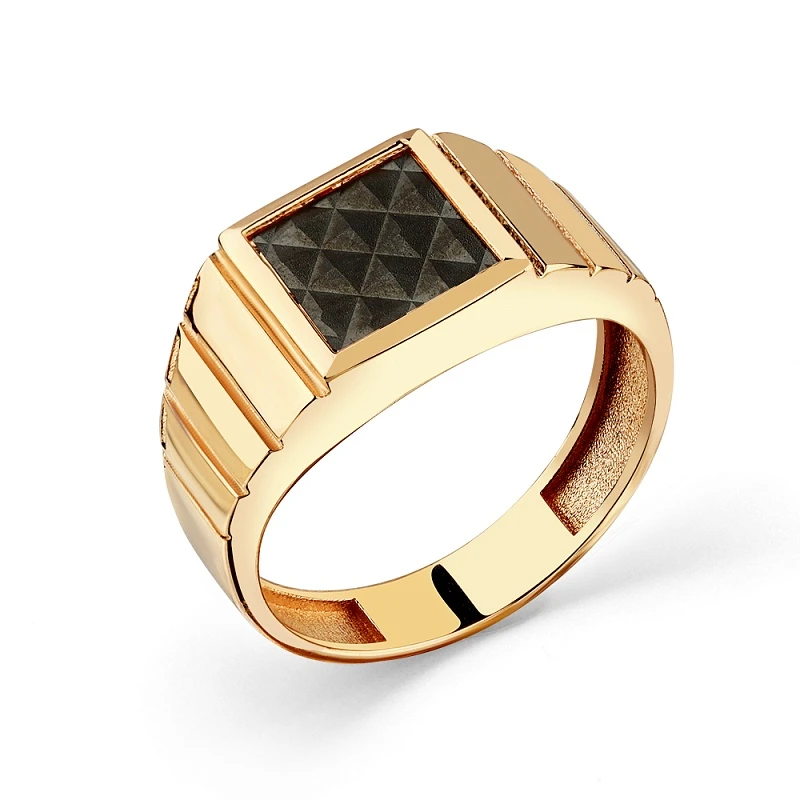 Кольцо  из красного золота