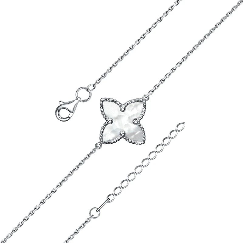 Браслет  серебряный с перламутром