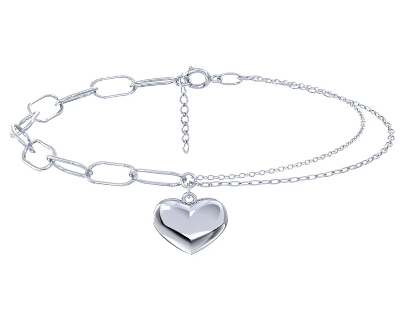 Браслет  серебряный