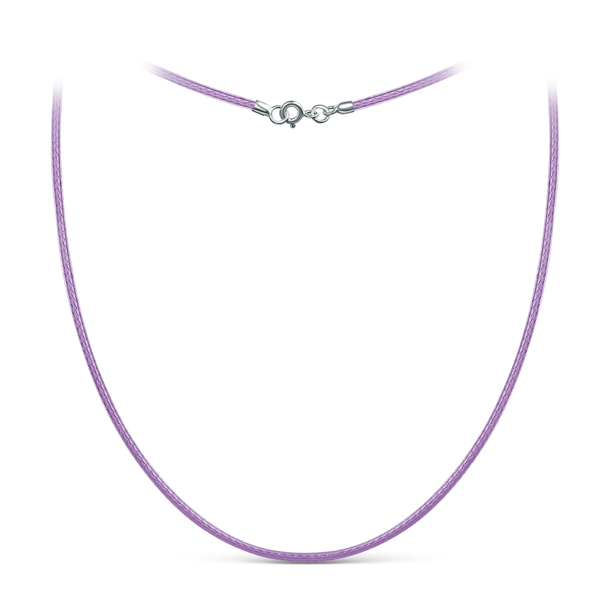 Шнурок  серебряный