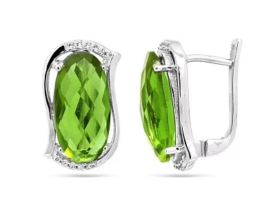 Серьги серебряные