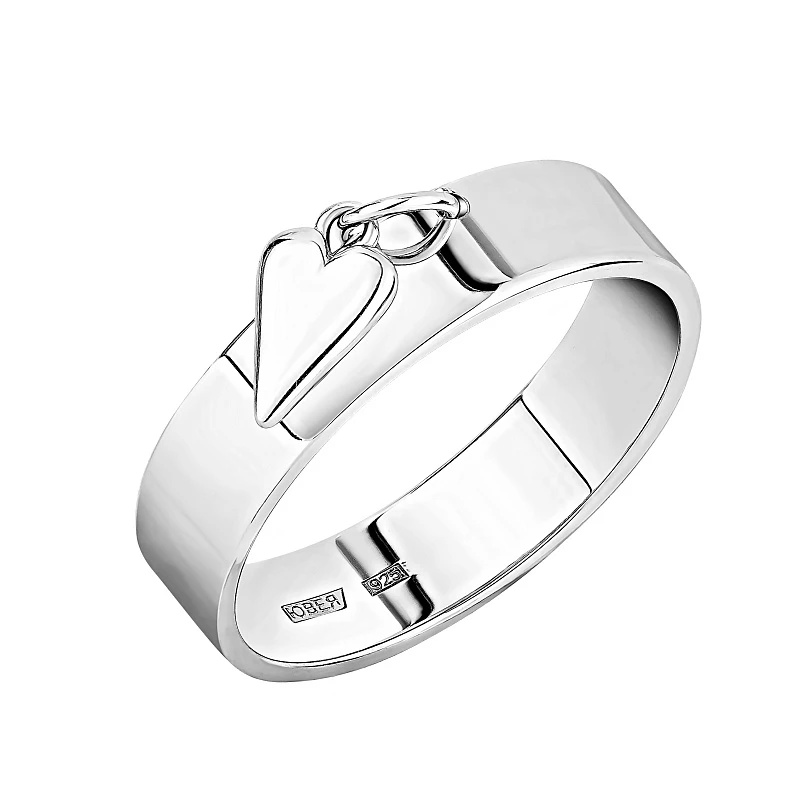 Кольцо  серебряное