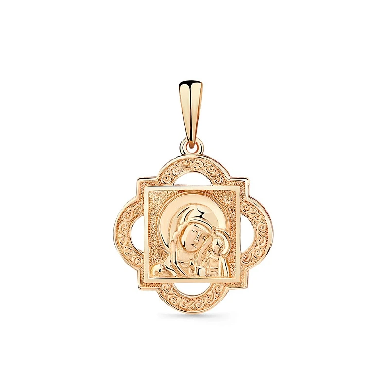 Подвеска «Мастер Бриллиант» золотая