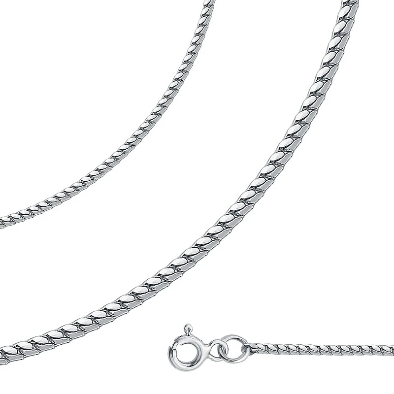 Цепь  серебряная