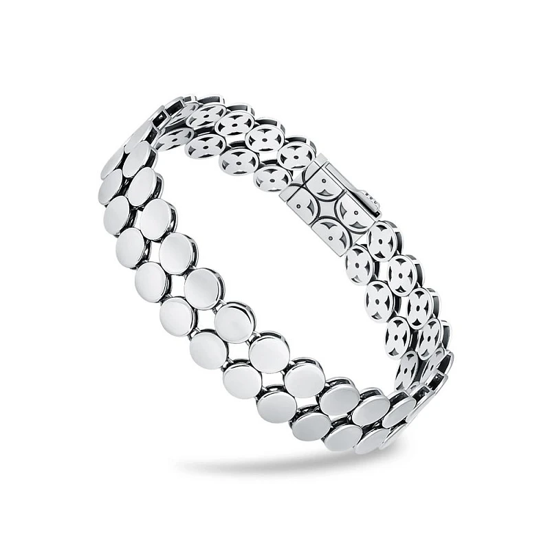 Браслет  серебряный