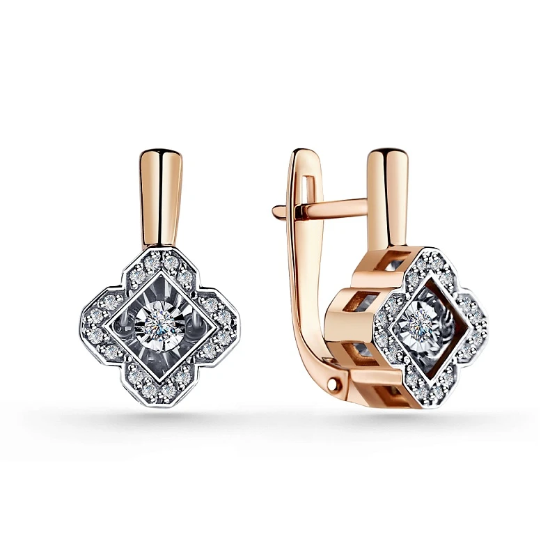 Серьги «Grigoriev» золотые